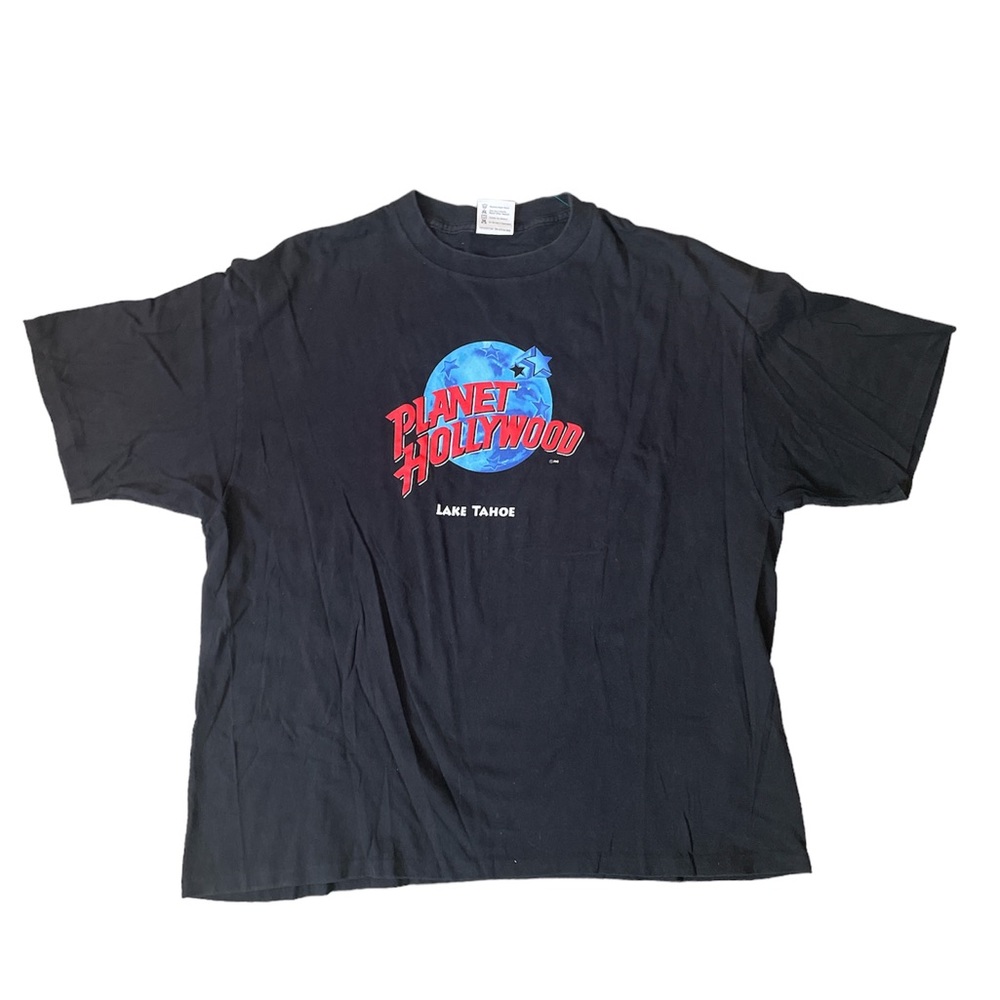 Mens Vintage Single Stitch Planet Hollywood Tee Size:XXLarge